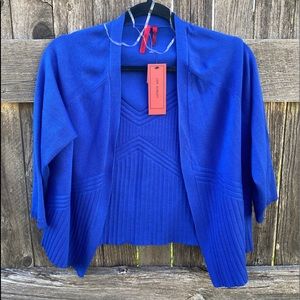 Blue Cardigan
